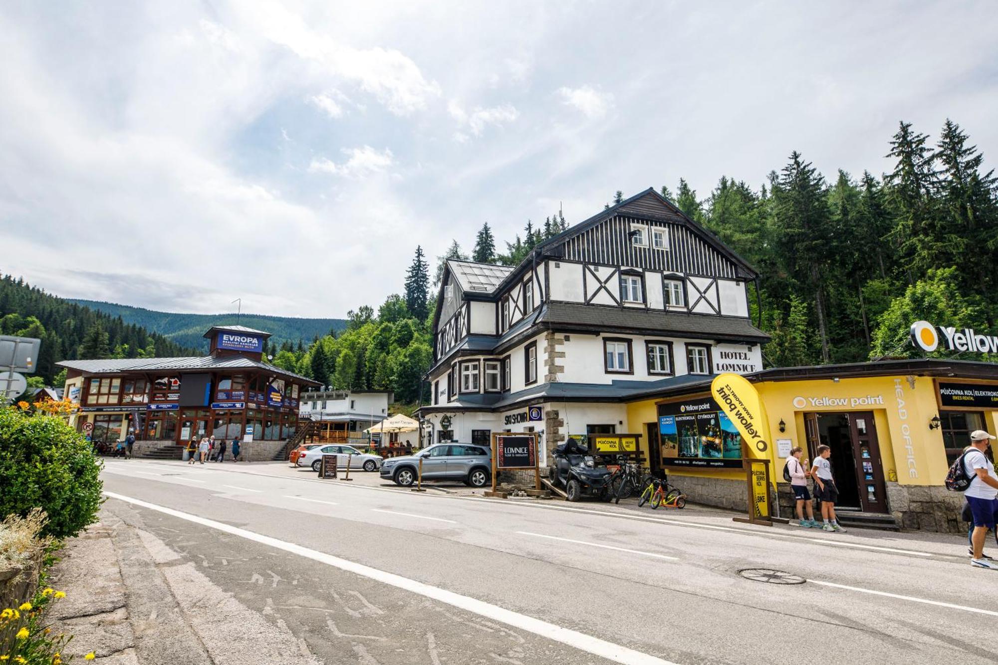 Hotel Lomnice ชปินด์เลอรูฟ มลิน ภายนอก รูปภาพ