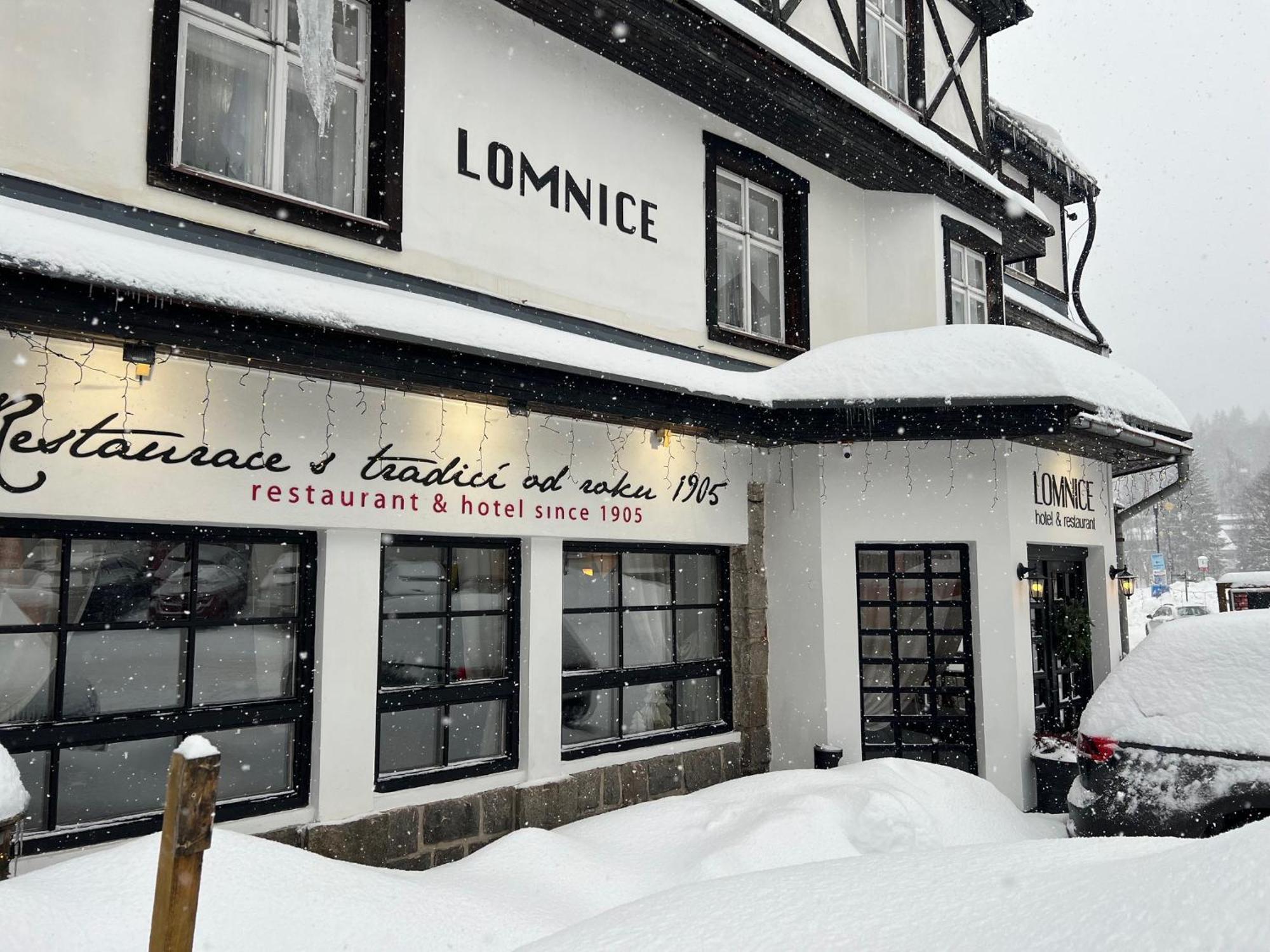 Hotel Lomnice ชปินด์เลอรูฟ มลิน ภายนอก รูปภาพ